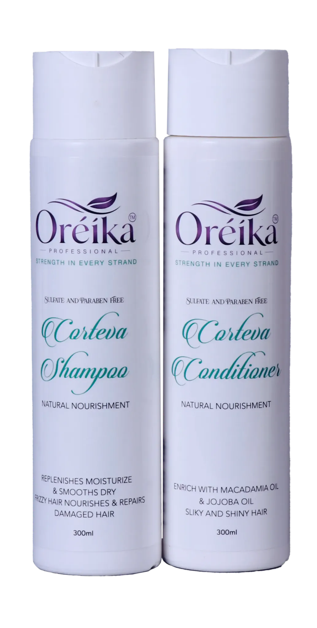 Oreika Corteva Shampoo and Conditioner 300 ml